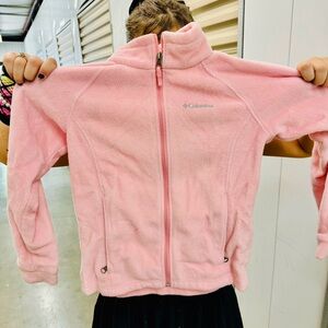 Girls Columbia fleece jacket